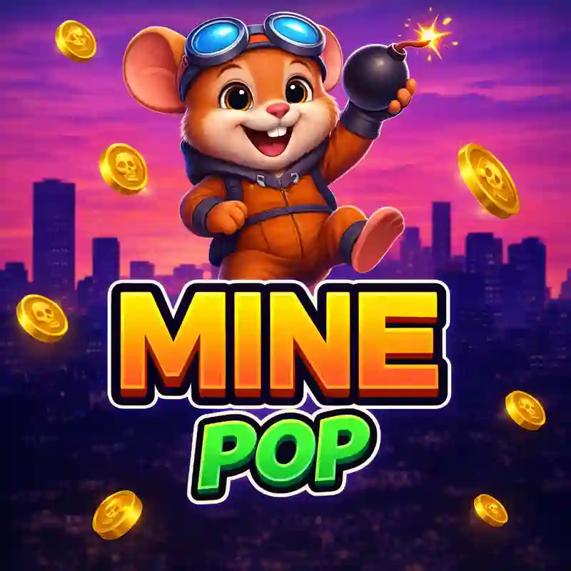 Mine Pop casino game interface on phjl